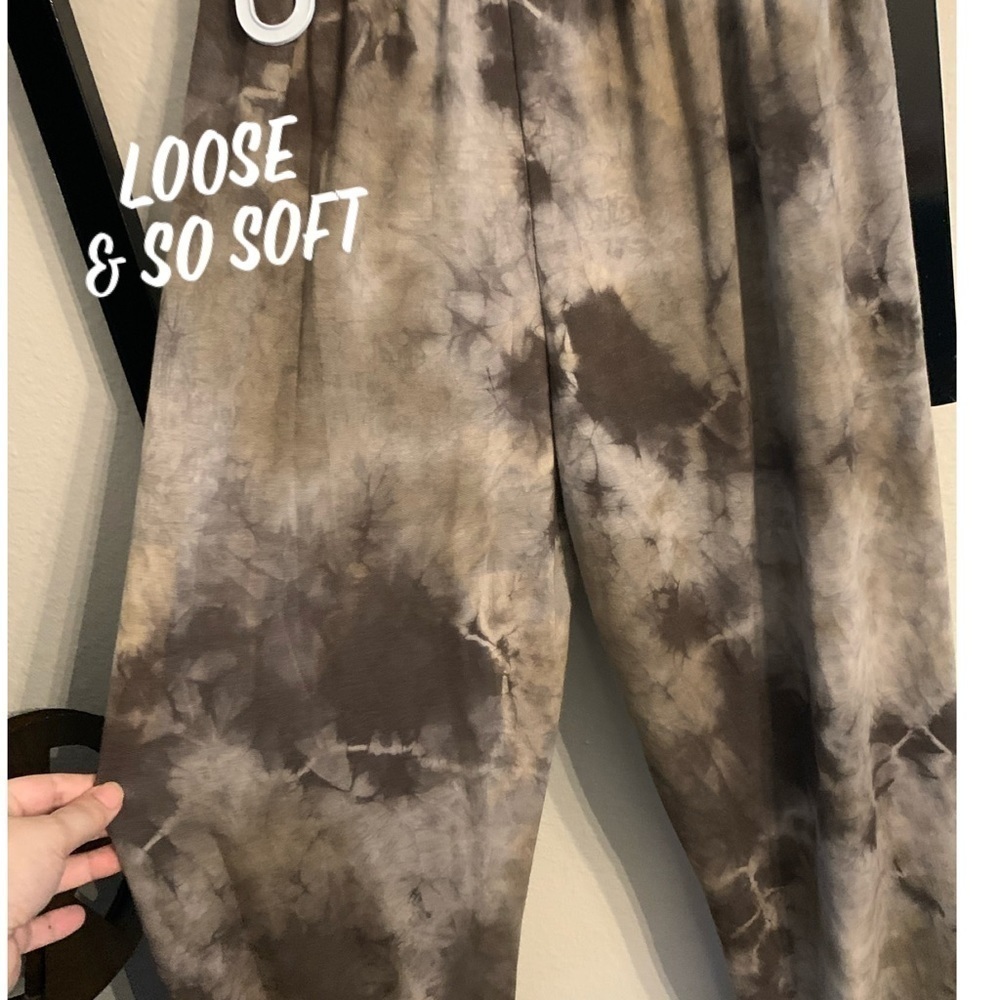 Charcoal/brown Baby French Terry Sweatpants - Picture 14 of 15